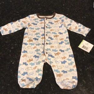 NWT Little Me doggie pajamas size 3 months